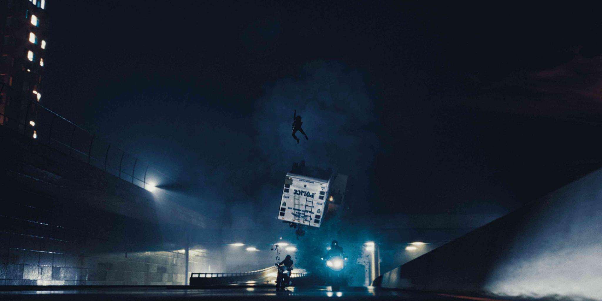 A scene from the music video “Ronald” by Falling in Reverse