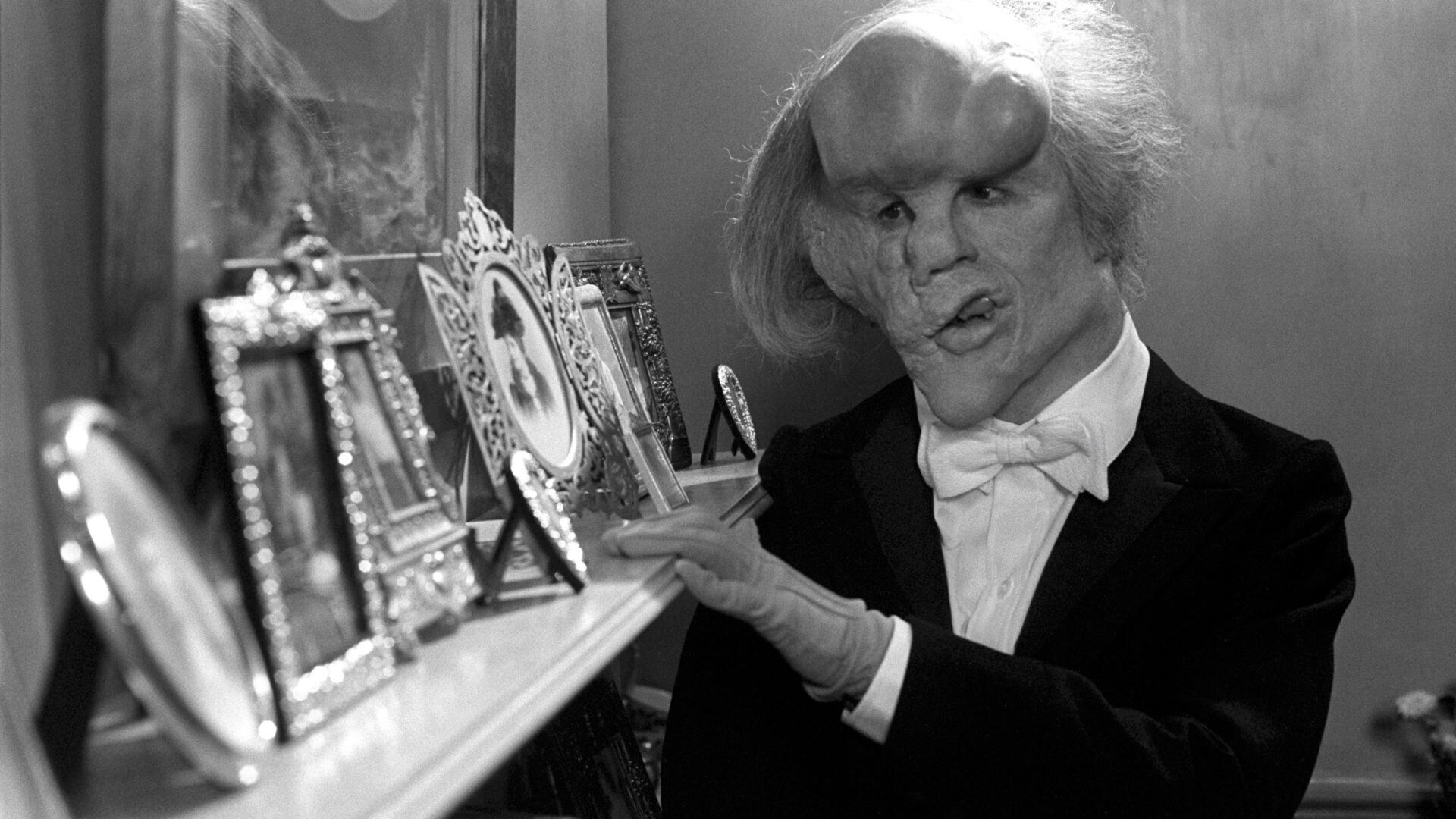A scene from the movie “The Elephant Man” by David Lynch